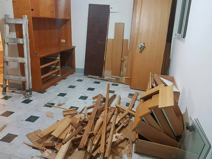 折除、防水工程、油漆工程
