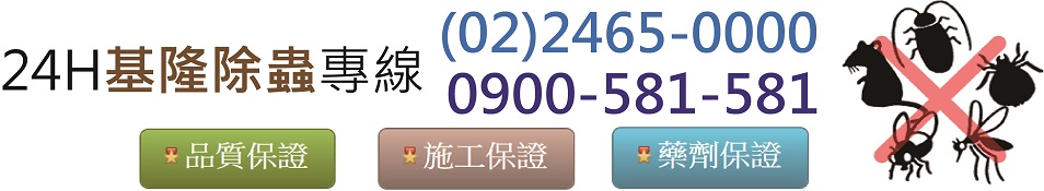 基隆白蟻防治除蟲消毒公司